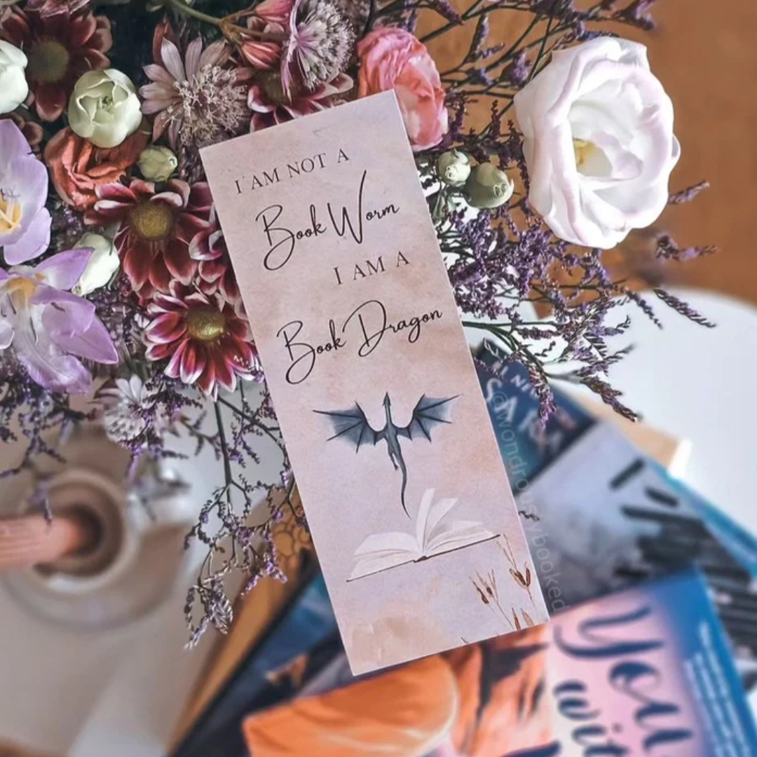 Book dragon bookmark