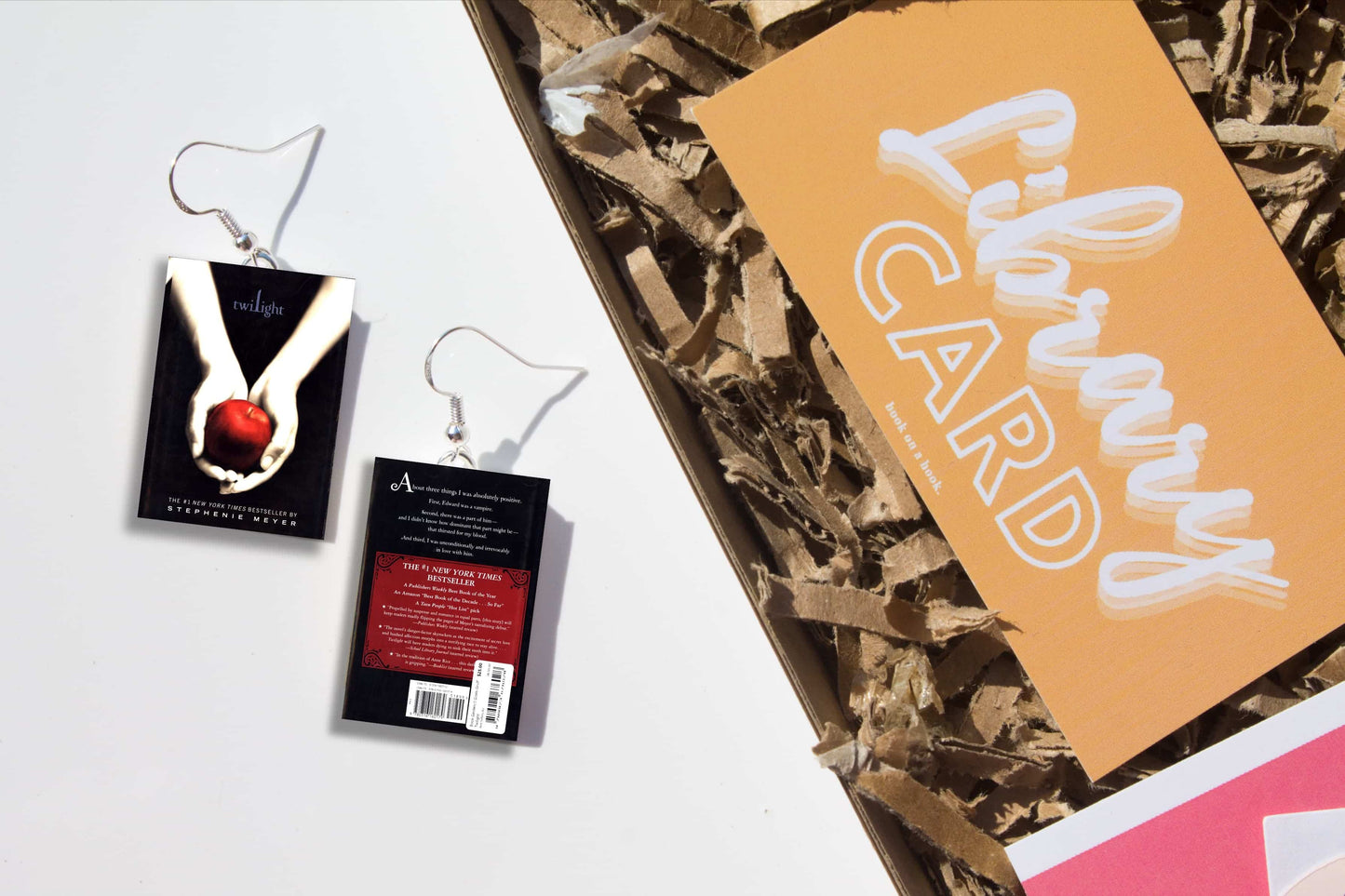 Twilight | Stephenie Meyer | Miniature Book Earrings