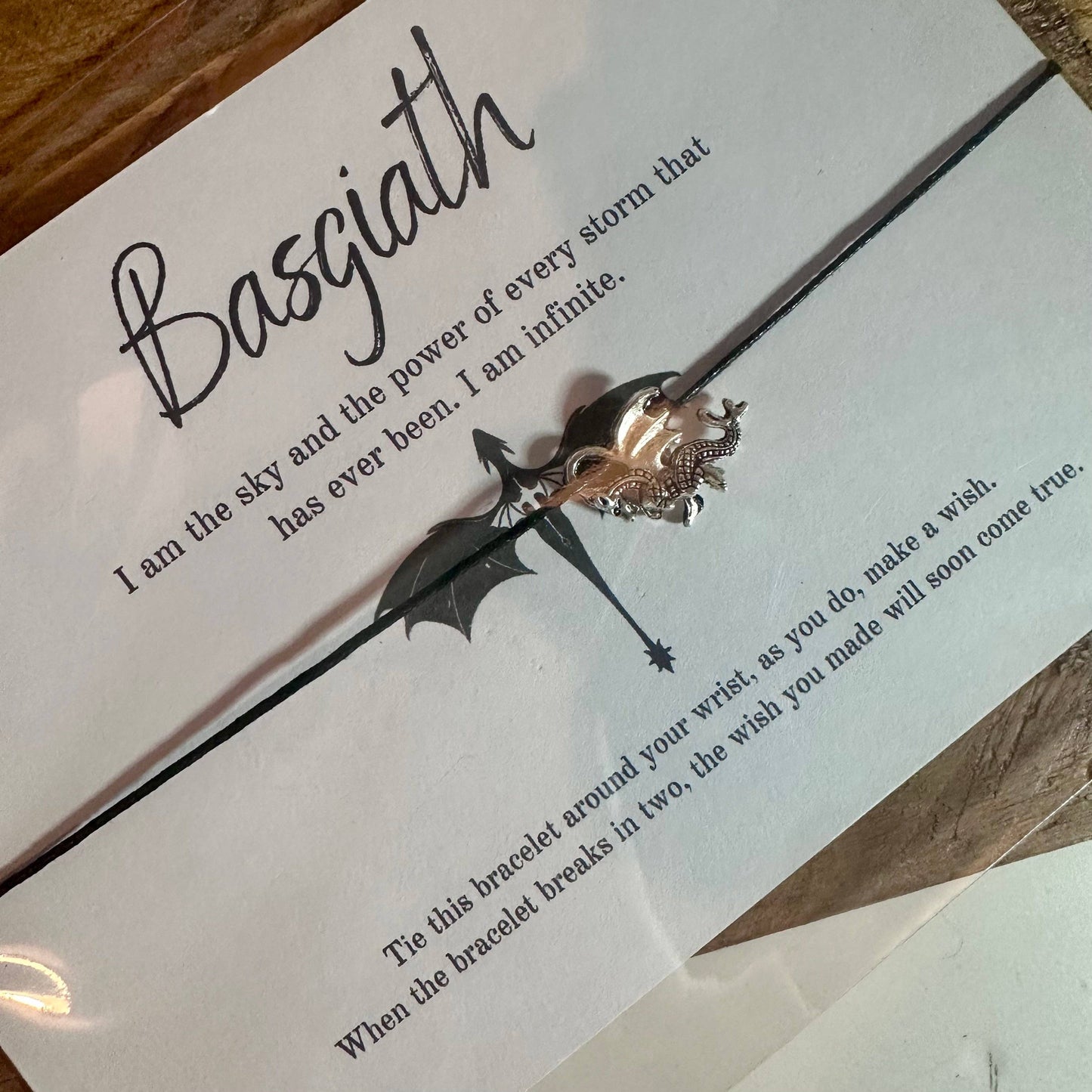 Fourth Wing Wish Bracelet