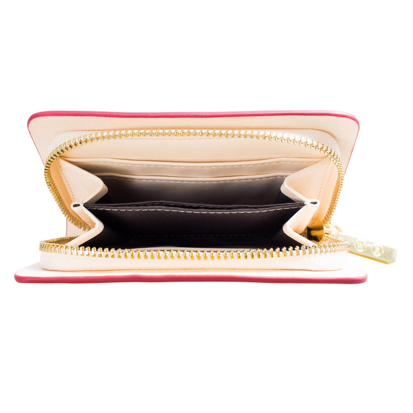 Beauty and Beast Book Zip Around Vegan Purse