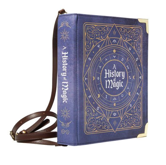A History of Magic Book Handbag Crossbody Purse