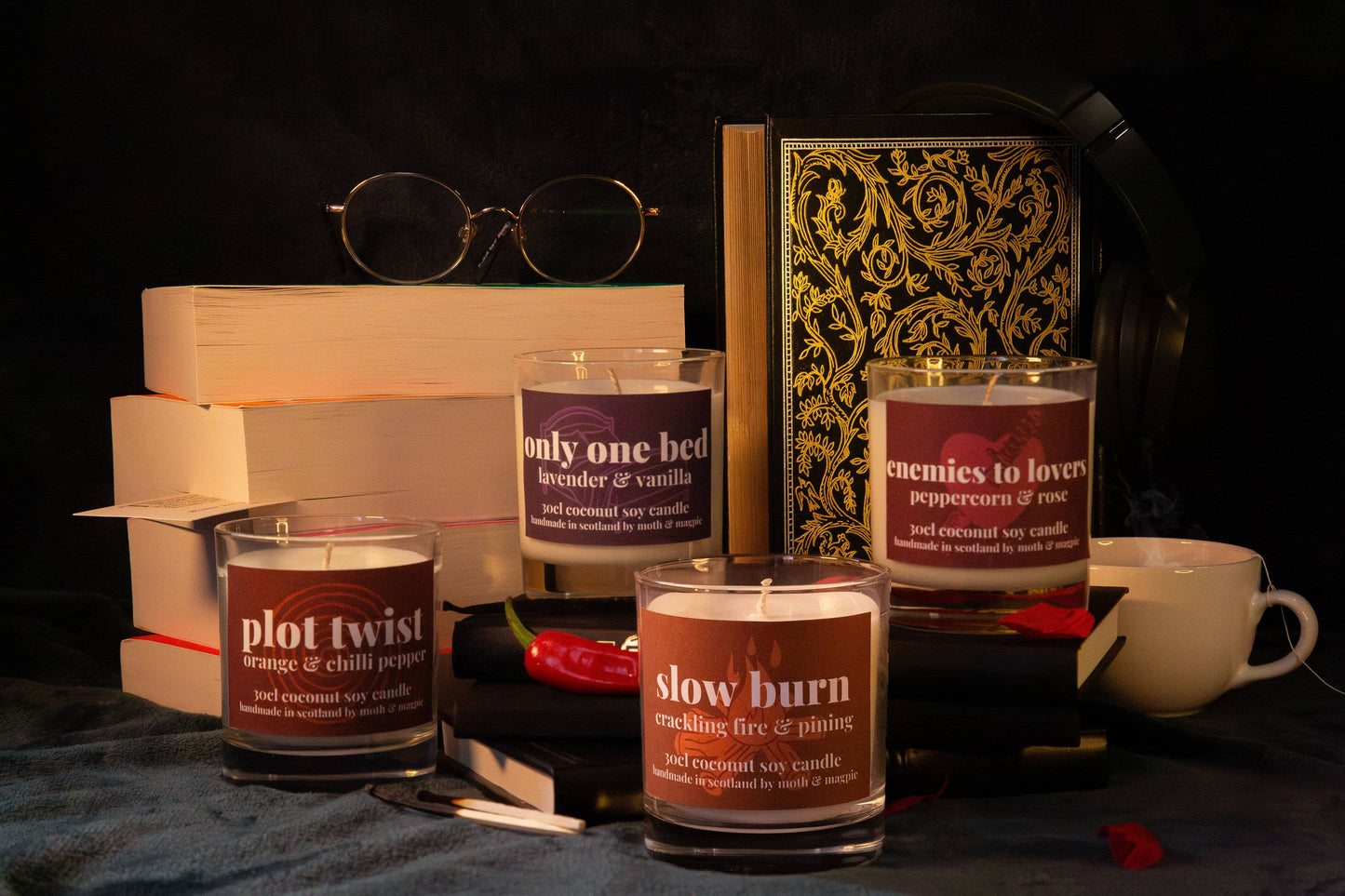 Enemies to Lovers | Handmade 30cl Bookish Candle