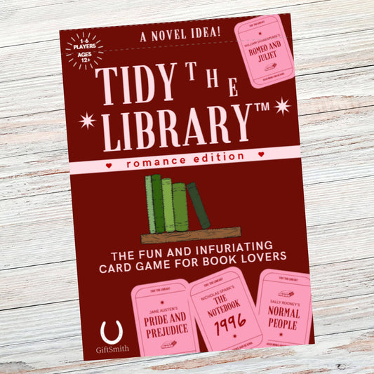 TIDY THE LIBRARY: The Romance Edition - Bookish Card Game