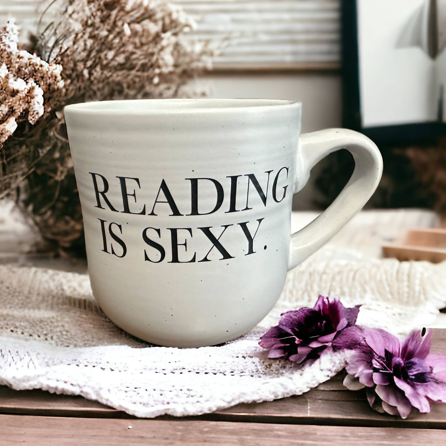 READING IS SEXY Stoneware Mug