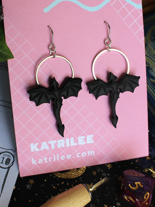 Everlee Dragon Earrings