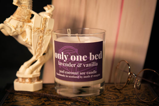 Only One Bed | Handmade 30cl Bookish Candle