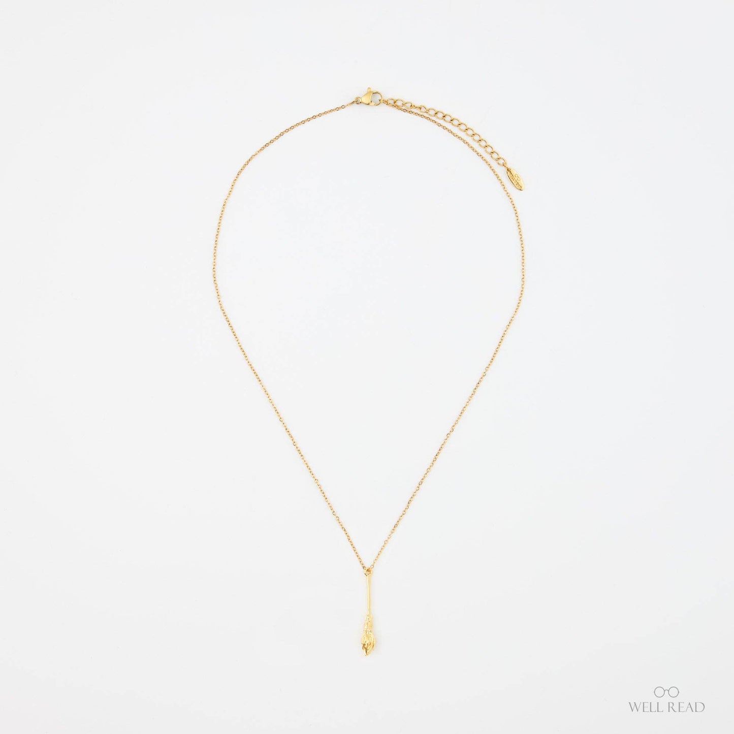 The History of Magic Bookish Pendant Necklace