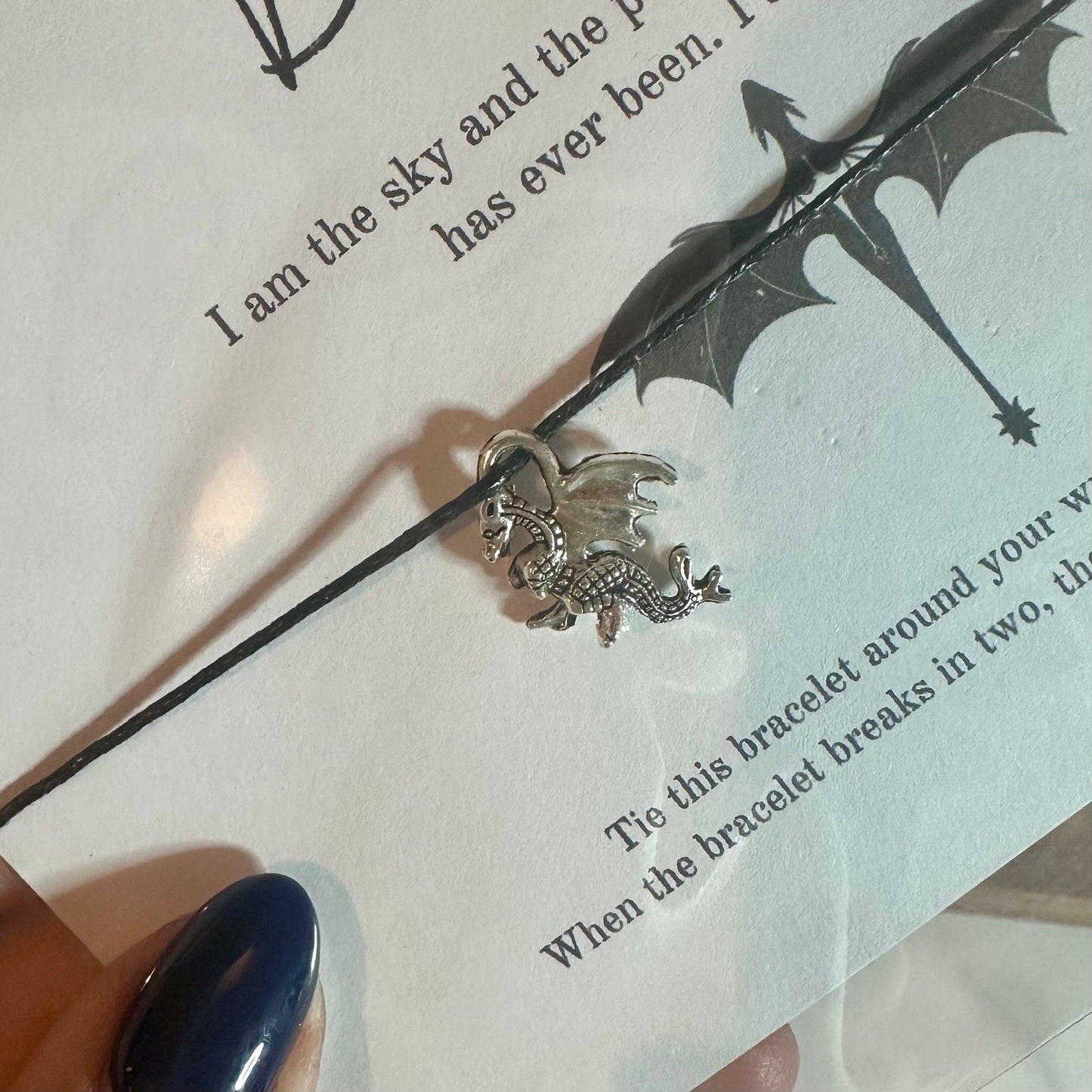 Fourth Wing Wish Bracelet